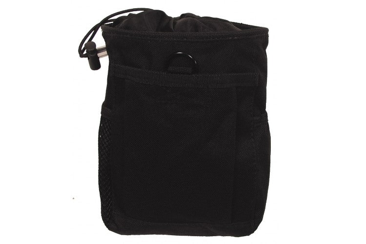 Fundtasche für Metalldetektorfunde (Farbe schwarz) Frontansicht