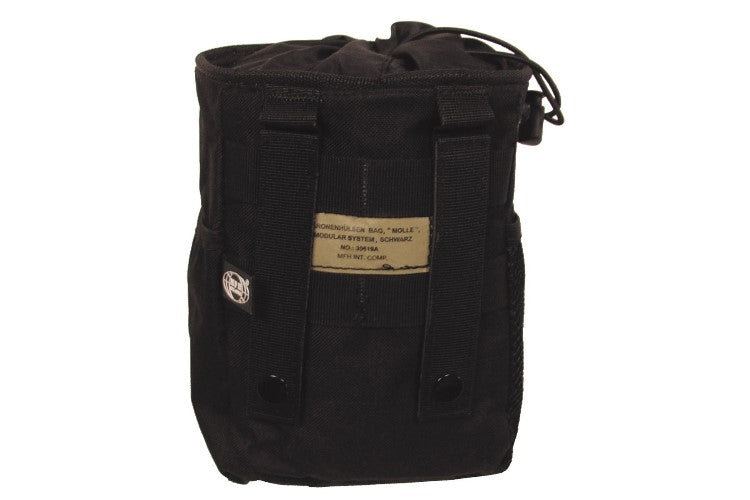 Fundtasche für Metalldetektorfunde (Farbe schwarz) Heckansicht