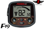 Metalldetektor Fisher F19 Display