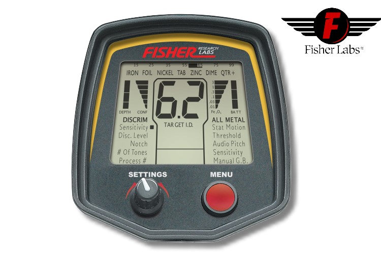 Metalldetektor Fisher F75 LTD Display