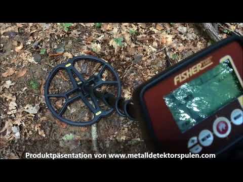 CORS STRIKE Hochleistungsspule für Metalldetektor Fisher F11, F22 und F44 YouTube Video