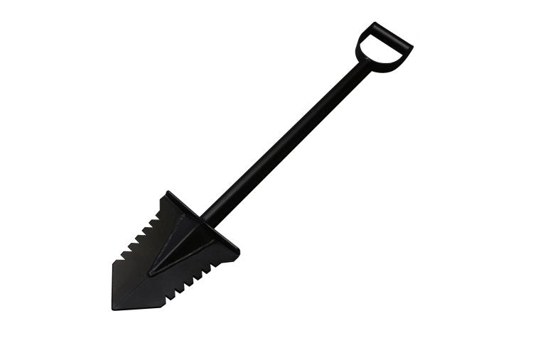Swagier Spaten V1 schwarz (85cm Länge)